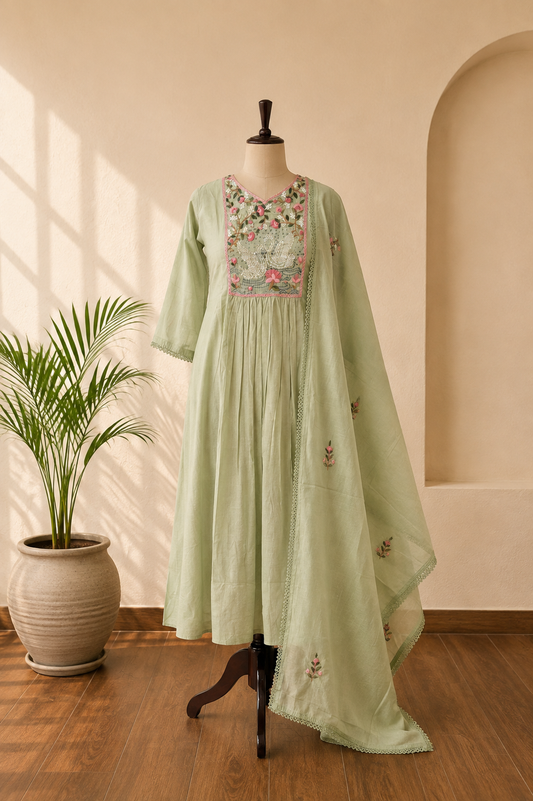 Mint Green Kurta Set