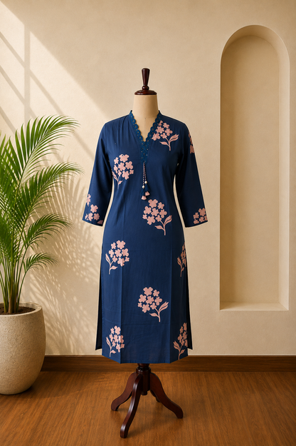 Navy blue co-ord set