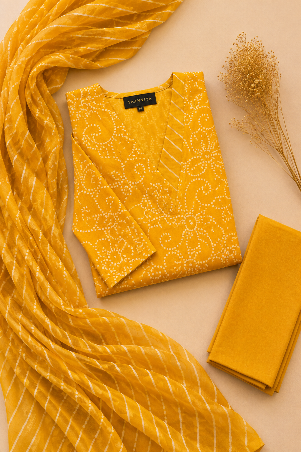 Yellow Kurta Set